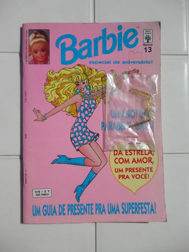 Barbie Nº 13: Especial De Aniversário Inclui Brinde Na Capa