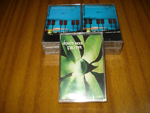Pack Cassette Depeche Mode / 3 Kct (nuevo Y Sellado)