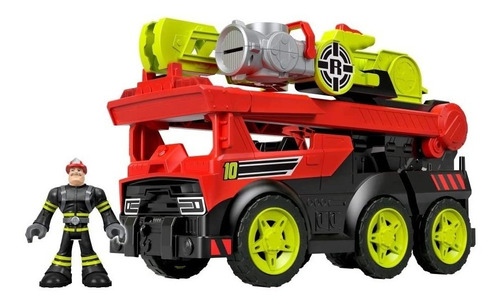 Gran Camion De Bomberos Transformable Heroes Al Rescate