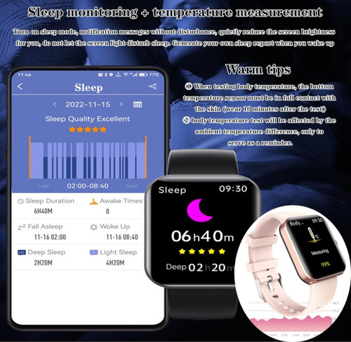 ' Reloj Inteligente De Glucosa En Sangre No Invasivo Nfc