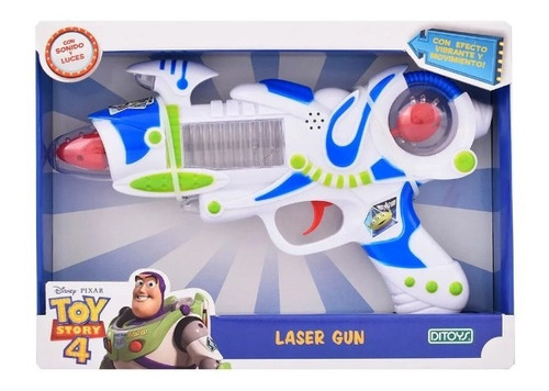 Pistola Laser Gun Con Luz Y Sonido Toy Story 4 Ditoys