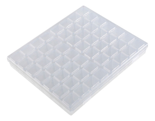 S Caja Para Guardar Uñas, Cuentas De Plástico, 56 Rejillas