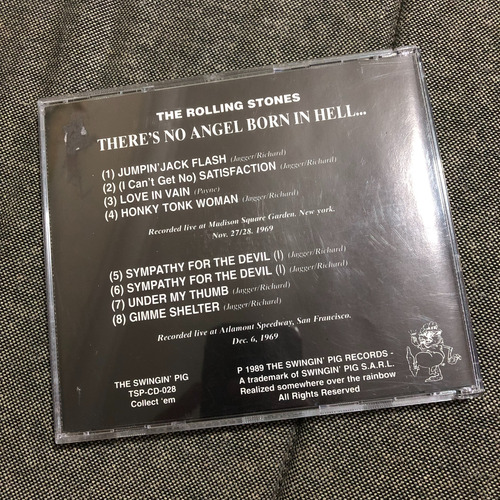 Cd The Rolling Stones - There's No Angel Born In Hell... Cd