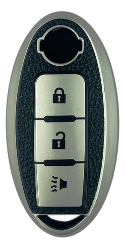 Funda Protectora Tpu Control Smart Key Llave Nissan 3 Botón