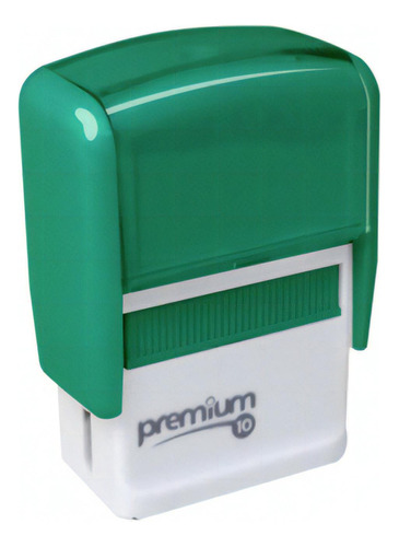 Carimbo Automático Personalizado Premium 10 Escrito Pago Cor Do Exterior Verde