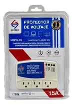 Comprar Protector De Voltaje 110v 3 Tomas Nevera Televisor Aire