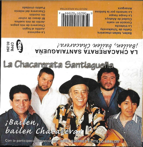 La Chacarerata Santiagueña Album Bailen Bailen Chacarera Kct