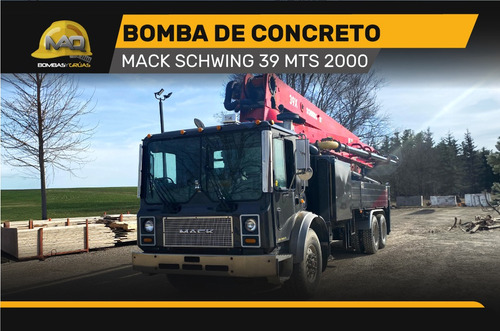 Bomba De Concreto Mack Schwing 39 Mts 2000 