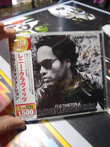 Cd Lenny Kravitz It Is Time For A Revolution Japón Impeca