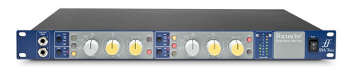 Focusrite Isa Classic Dual Mono - Preamplificador De Micró.