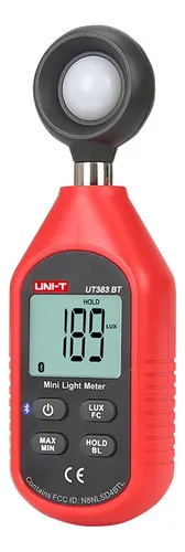 Uni-t Luxometro Digital Compacto Bluetooth Ut383bt