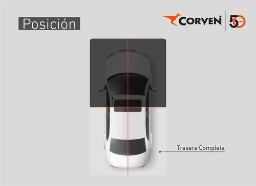 Imagen 2 de 6 de Campana De Frenos Trasera Corven Peugeot 505