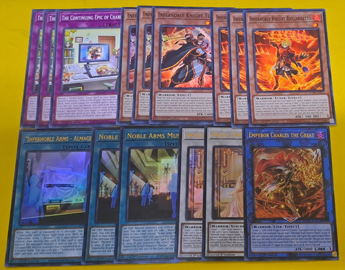 Emperor Charles The Great Noble Arms Infernoble Yugioh! Set 