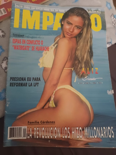 Aliz Briseño La Chica Del 93 En Portada De Revista Impacto