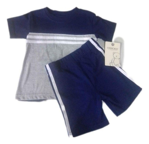 Conjunto Short Y Playera Talla 3, Marca Cherokee 