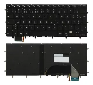 Teclado Para Notebook Dell Xps 9550 9560 9570 7590 - Abnt