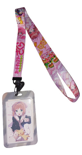 Lanyard , Porta Credencial Anime Sakura Cc, Bungo, Tokyo R 