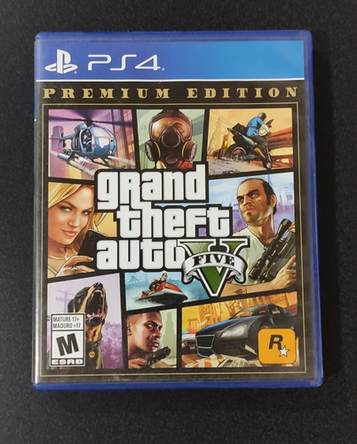 Gta V Fisico Ps4 Premium Edition 