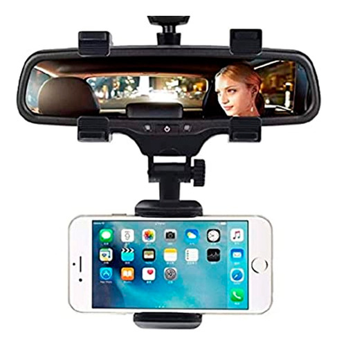 Suporte Retrovisor Universal Celular Carro Blindado iPhone