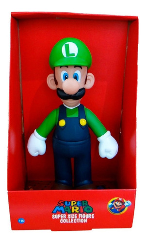 Bonecos Grandes - Luigi Super Mario Collection Original