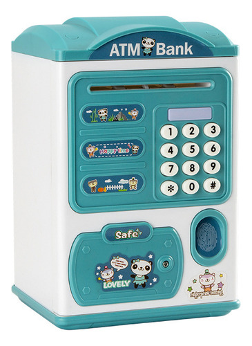 Caja De Ahorros Inteligente Atm Password Fingerprint Juguete