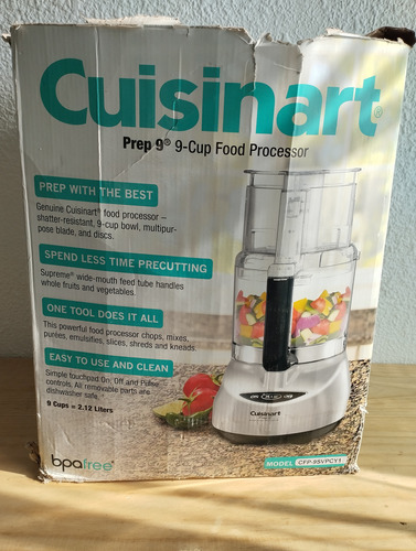 Cuisinart Procesador De Alimentos 9 Cup (Usado)
