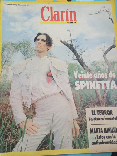 Revista Clarín Spinetta 10 02 1991