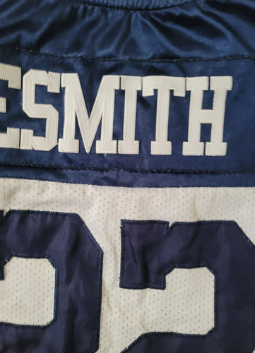 Jersey Cowboys Dallas Nfl Reebok Throwback Emmitt Smith L (Usado)