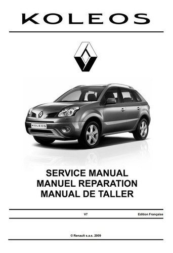 Manual De Taller Y Reparación Renault Koleos (2009-adelante)
