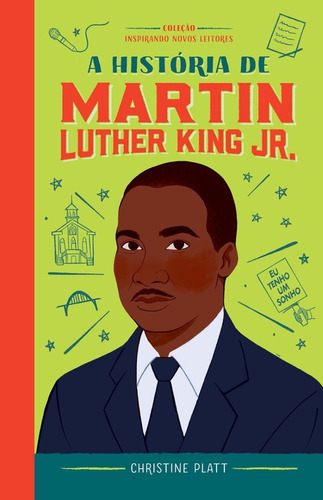 Livro A História De Martin Luther King Jr - Capa Dura