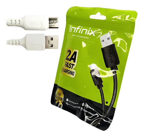 Cable Carga Rapida Infinix Usb Tipo C 1m 2a 