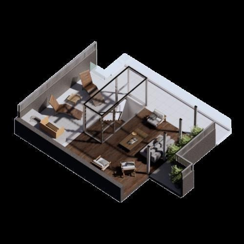 Imagen 28 de 33 de 1 Y 2 Dormitorios En Fisherton, Opción Terrazas Exclusivas
