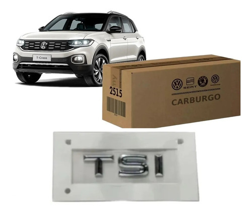 11 Unidades Emblema Traseiro Tsi Original Volkswagen T-cross