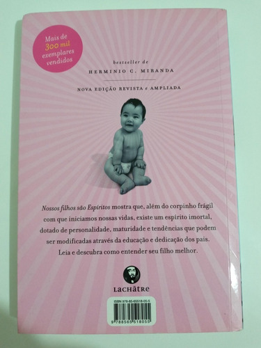 Livros A Memória E O Tempo & Nossos Filhos São Espíritos (Usado)