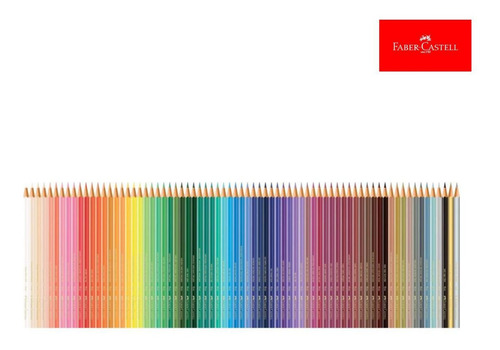 Imagem 7 de 10 de Caixa Lapis De Cor 72 Cores Profissional Faber-castell