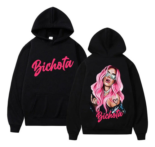 Sudadera Con Capucha Singer Karol G Con Estampado Gráfico Pa