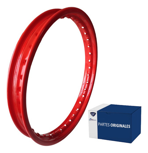 Aro De  Rin Trasero Rojo Dm125 Italika Original (f15030194)