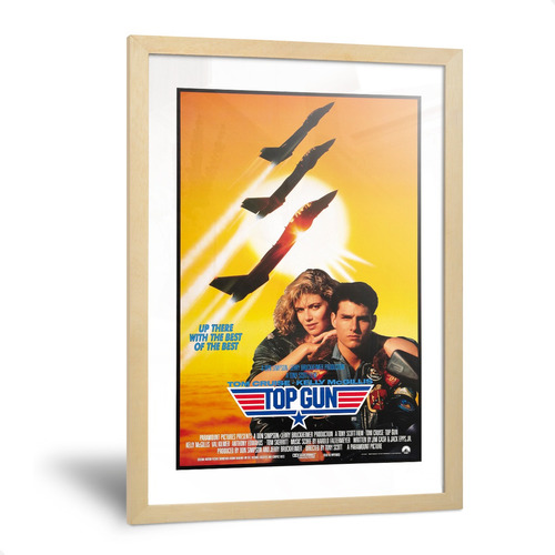 Cuadros Top Gun Carteles Decorativos De Películas Cine 35x50