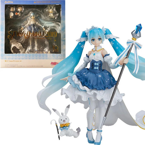 . Maqueta De Figura Figma Ex-054 Snow Miku 2019, Juguete, 1