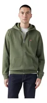 Comprar Campera Canguro Levis Core Ng Zip Vp Verde Militar