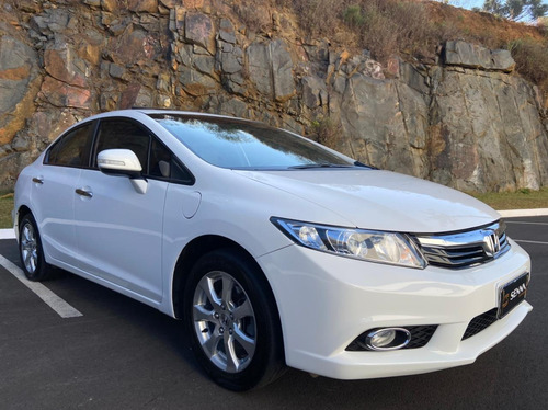 Imagem 7 de 15 de Honda Civic 2014 1.8 Lxs Flex Aut. 4p