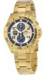 Reloj Invicta Hombre Banado Oro 18k Nuevo 100% Original