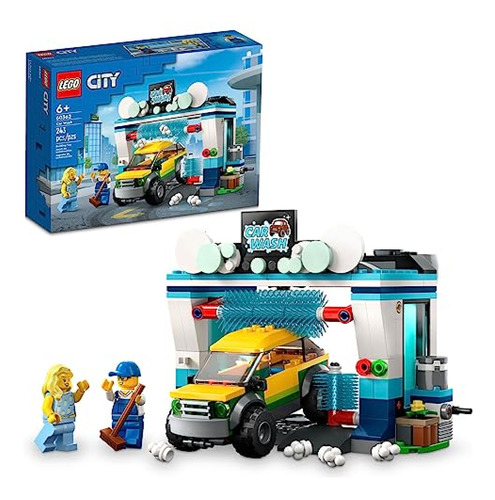 Legos  Lego City Car Wash 60362 Set De Juguetes De Construcc