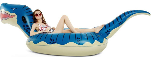 Jasonwell Flotador Inflable De Dinosaurio Para Niños Niña...