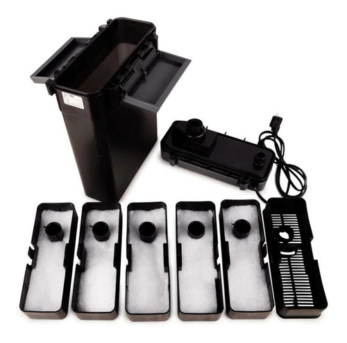 Imagem 4 de 7 de Filtro Canister Hang On Sunsun Hbl-803 500l/h Aquarios 150l