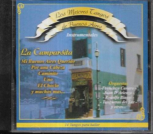 Canaro Darienzo Firpo Album Los Mejores Tangos De Bs As Cd 