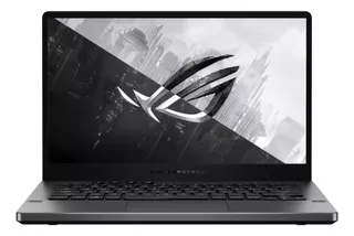 Notebook gamer Asus ROG Zephyrus G14 GA401QM eclipse gray 14", AMD Ryzen 9 5900HS 32GB de RAM 1 TB SSD, NVIDIA GeForce RTX 3060 120 Hz 2560x1440px Windows 10 Home