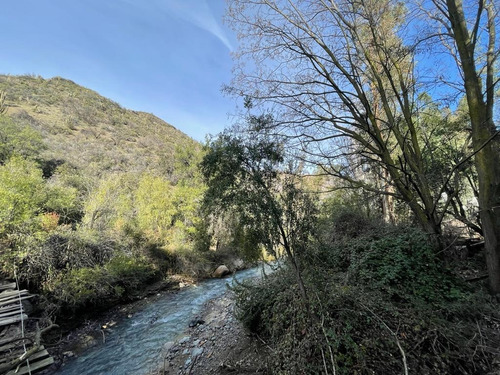 Km 12 Camino Farellones!!!oportunidad!! Orilla De Río