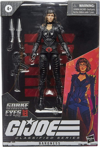 Baronesa Snake Eyes G.i. Joe Origins Classified Series