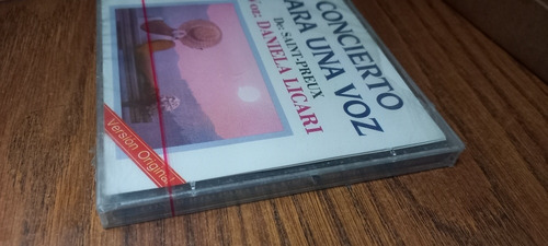 Cd Daniela Licari *concierto Para Una Voz*nuevo Sellado (Usado)